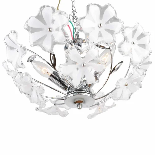 PLAFÓN ERIKA FLORES BLANCA