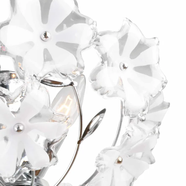 PLAFÓN ERIKA FLORES BLANCA