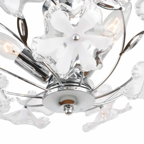 PLAFÓN ERIKA FLORES BLANCA