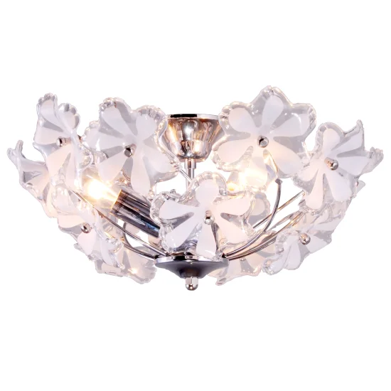 PLAFÓN ERIKA FLORES BLANCA