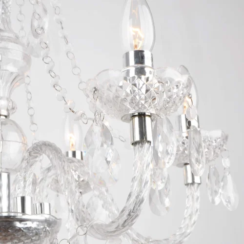 LÁMPARA DE TECHO 6 LUCES LIONETTA TRANSPARENTE