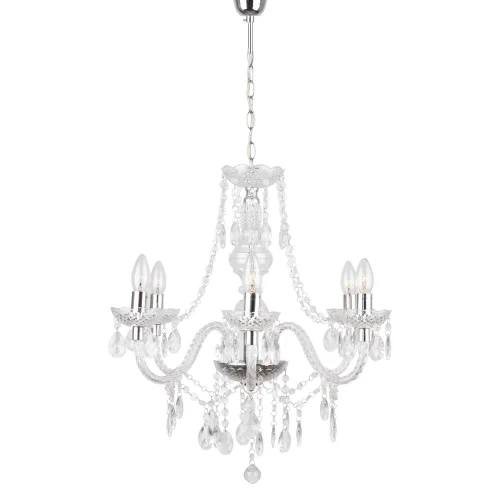 LÁMPARA DE TECHO 6 LUCES LIONETTA TRANSPARENTE