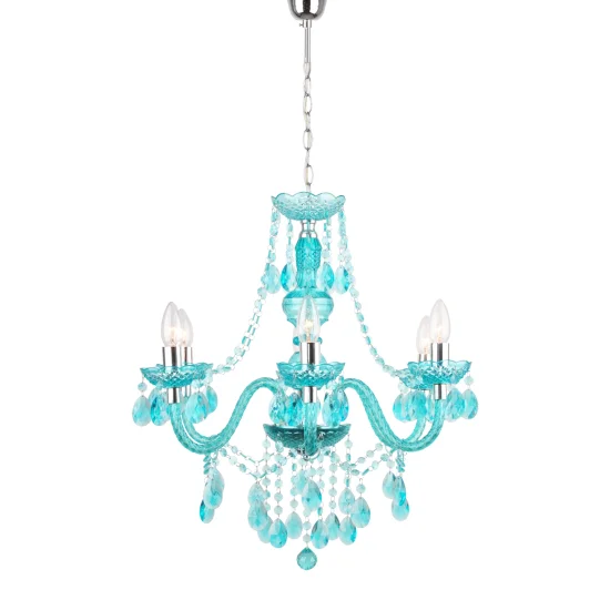 LÁMPARA DE TECHO EMEIR AZUL 2