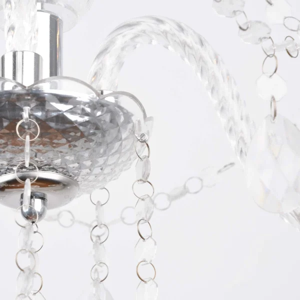 LÁMPARA DE TECHO 3 LUCES LIONETTA TRANSPARENTE LÁMPARA DE TECHO 3 LUCES LIONETTA TRANSPARENTE