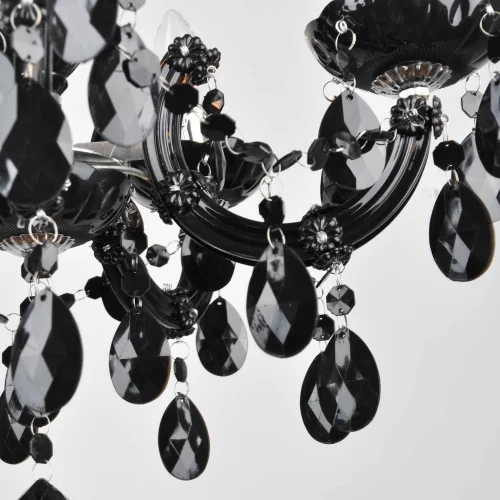 LÁMPARA DE TECHO 5 LUCES OLETHEA NEGRO