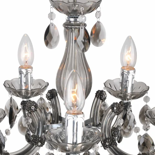 LÁMPARA DE TECHO 5 LUCES VIRGILIA FUMÉ