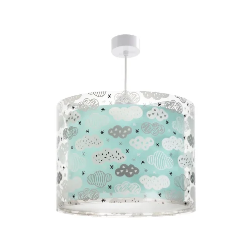 LÁMPARA COLGANTE INFANTIL CLOUDS VERDE LÁMPARA COLGANTE INFANTIL CLOUDS VERDE