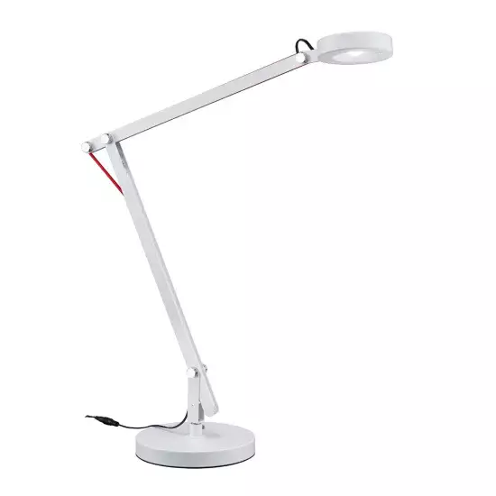 Flexo Led Angular Blanco, Iluminación de Interior | Lúzete