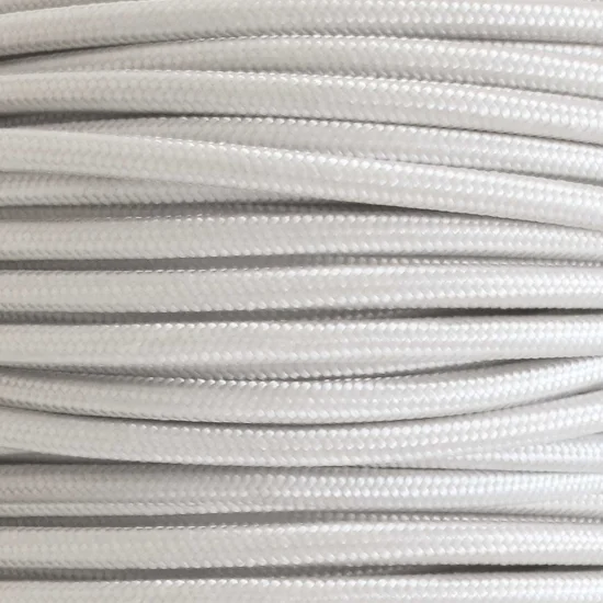 METRO DE CABLE LISO BLANCO