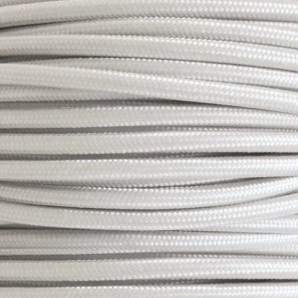 METRO DE CABLE LISO BLANCO