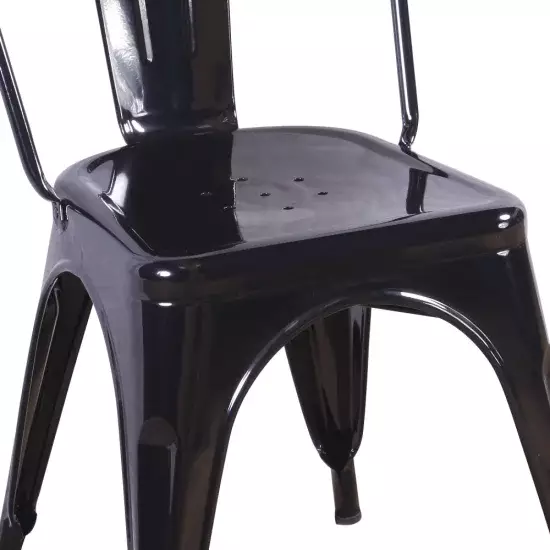 SILLA JOSEPHINE NEGRA INDUSTRIAL 2