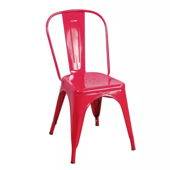 SILLA JOSEPHINE ROJA INDUSTRIAL