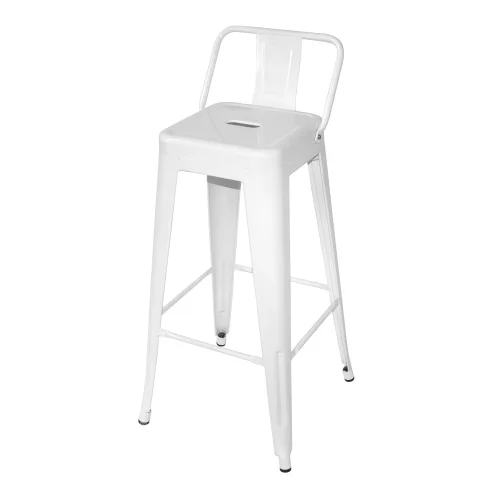 TABURETE ALTO JOSEPHINE BLANCO