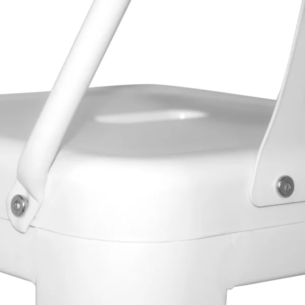 TABURETE ALTO JOSEPHINE BLANCO