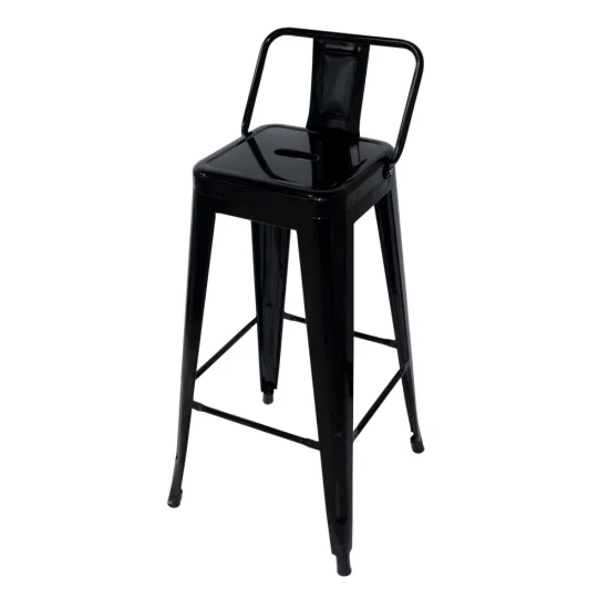 TABURETE ALTO JOSEPHINE NEGRO