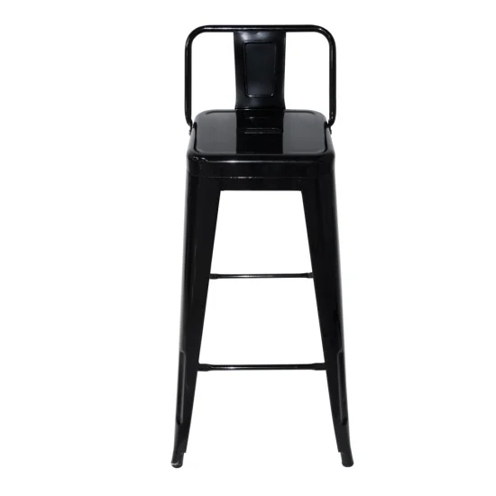 TABURETE ALTO JOSEPHINE NEGRO 2