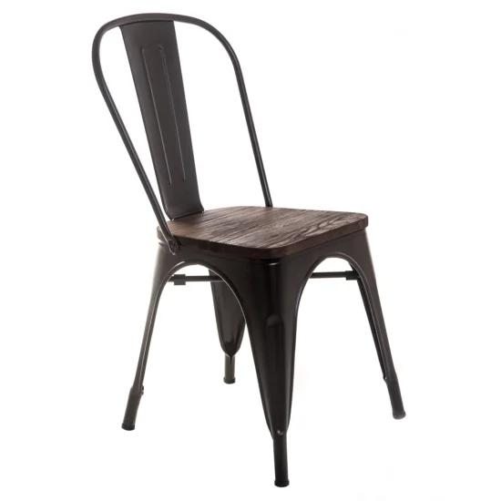 SILLA JOSEPHINE NEGRA MADERA