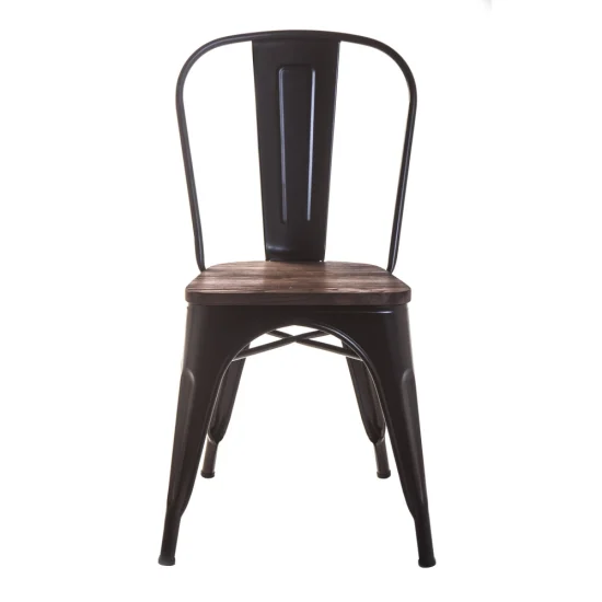 SILLA JOSEPHINE NEGRA MADERA 2