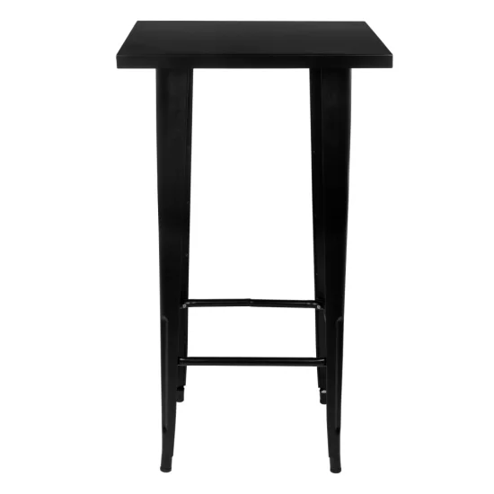 MESA JOSEPHINE BAR METAL NEGRA