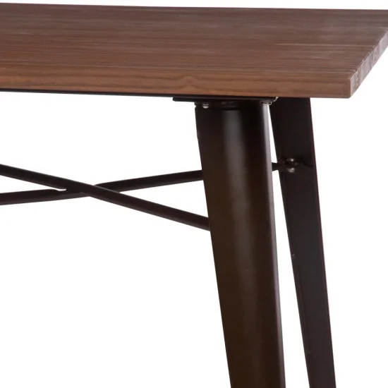 MESA JOSEPHINE MADERA 120x80 2