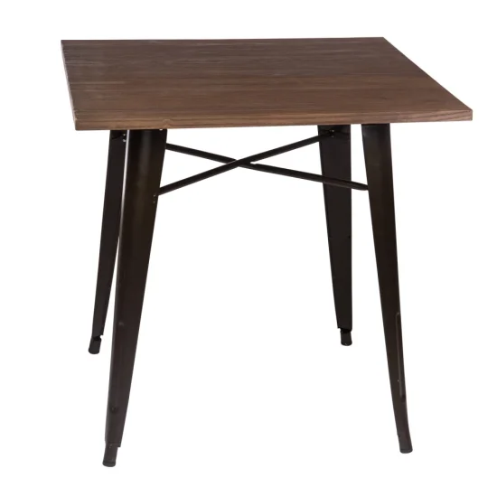 MESA JOSEPHINE MADERA 80x80 2