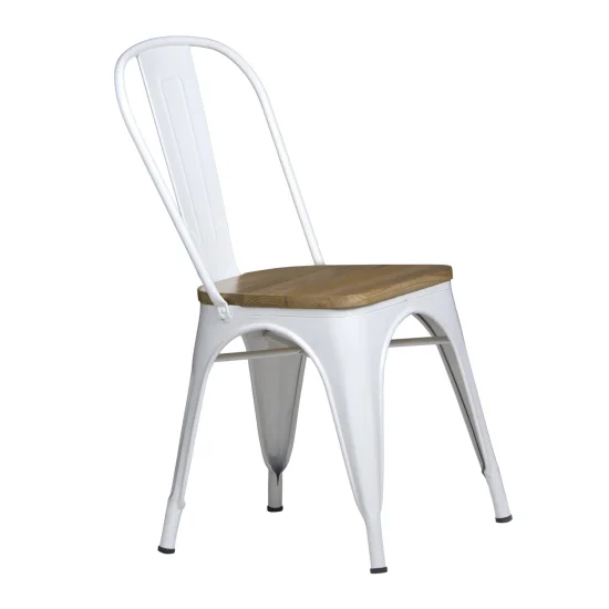 SILLA JOSEPHINE BLANCA MADERA