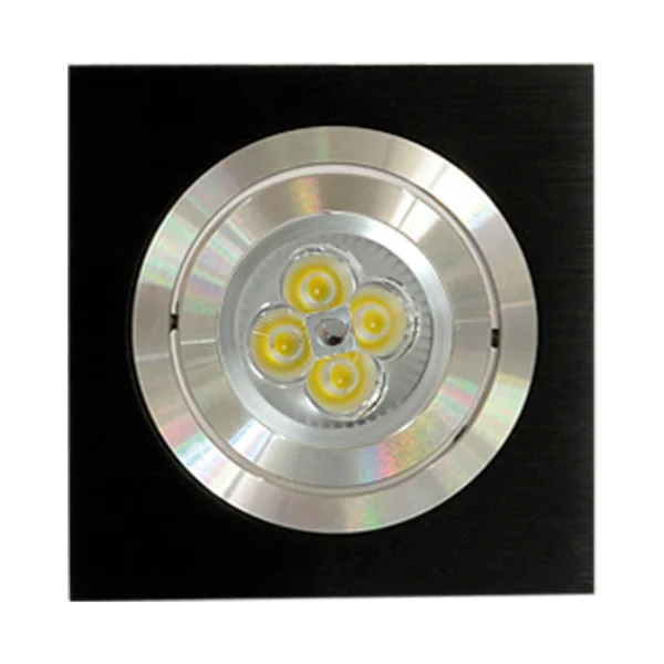 O.B.1 LUZ CIRO CUADRADO ALUMINIO