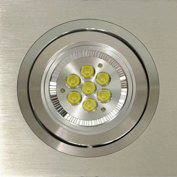 EMPOTRABLE 2L DEVIN ALUMINIO AR111