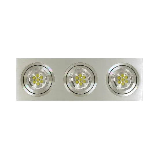 EMPOTRABLE 3L DEVIN ALUMINIO AR111