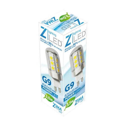 BOMBILLA LED G9 3.5W 6500K BOMBILLA LED G9 3.5W 6500K