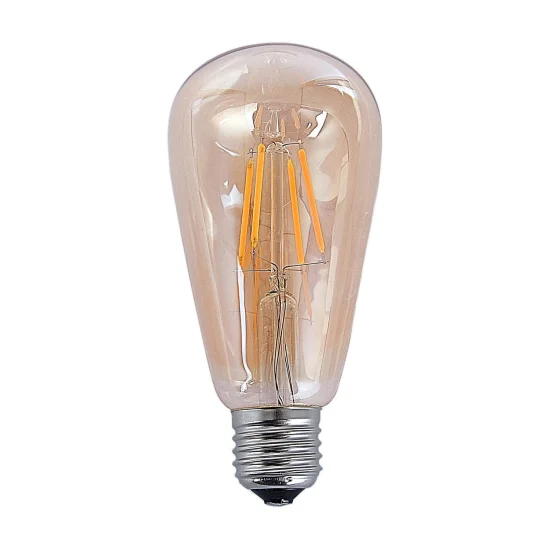 BOMBILLA DECORATIVA ÁMBAR LED E27 7W 720 LM