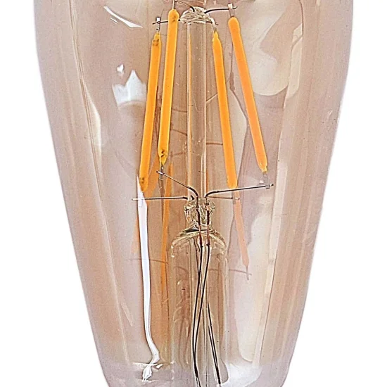 BOMBILLA DECORATIVA ÁMBAR LED E27 7W 720 LM 2