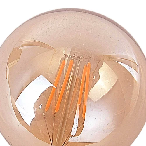 BOMBILLA DECORATIVA ESFÉRICA LED E27 7W ÁMBAR BOMBILLA DECORATIVA ESFÉRICA LED E27 7W ÁMBAR