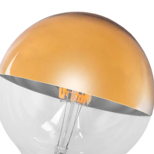 BOMBILLA DECORATIVA Ø 12.5 LED E27 6W 2300K