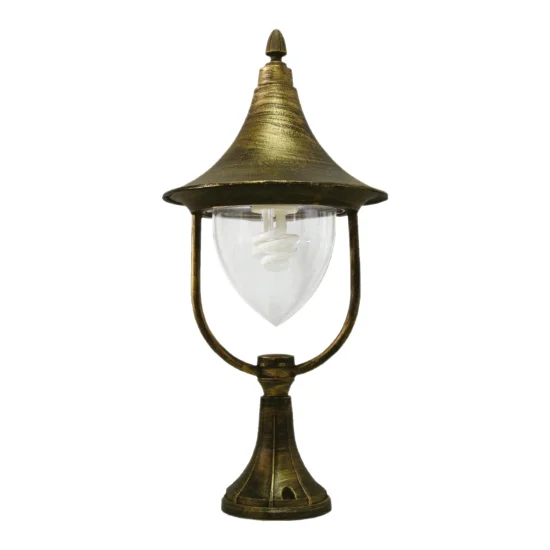 Sobremuro Exterior Grass Oro, Iluminación para Exteriores | Lúzete