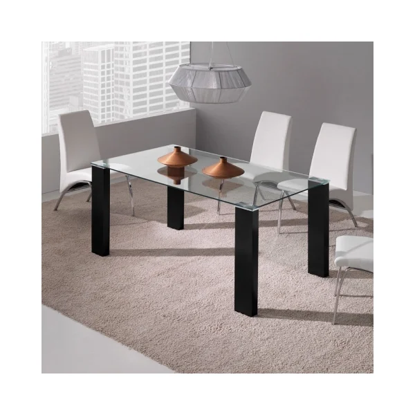 MESA DE COMEDOR GÄVLE NEGRO