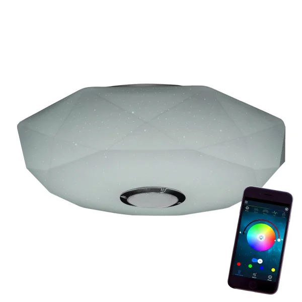 PLAFÓN LED MUSICAL 50CM 36W 2700-6500K