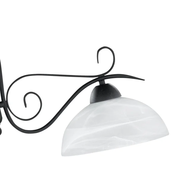 LÁMPARA DE TECHO 2 LUCES MIRANDA FORJA