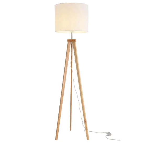 LÁMPARA DE PIE ENGDAHL PANTALLA BLANCA