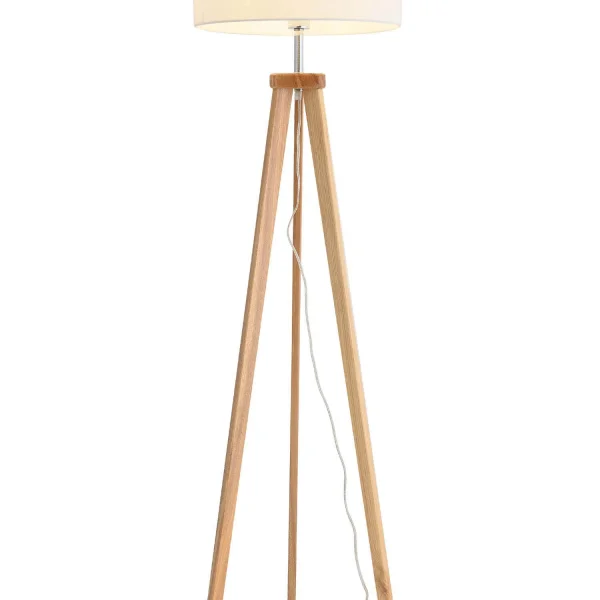 LÁMPARA DE PIE ENGDAHL PANTALLA BLANCA