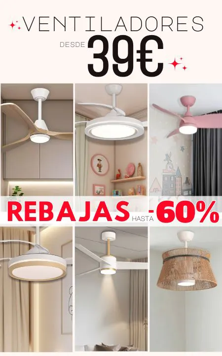 VENTILADORES DE TECHO